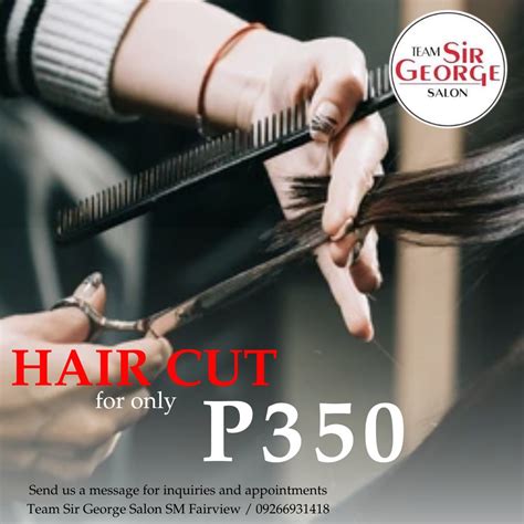 sir george salon price|Book Your Appointment with TEAM SIR GEORGE SALON SM .